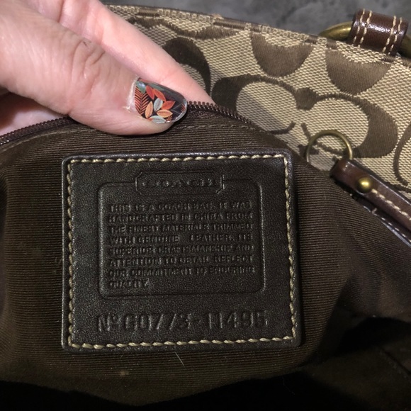 Authentic Coach Patchwork Purse - Picture 5 of 5